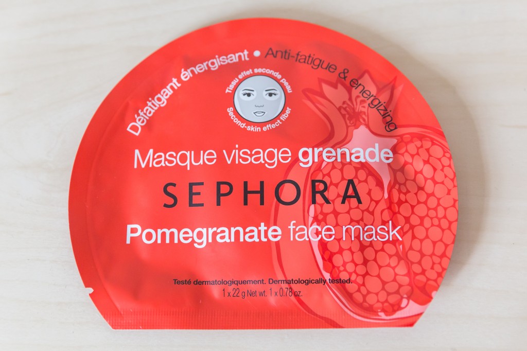 Anti Fatigue and energizing sheet mask Sephora