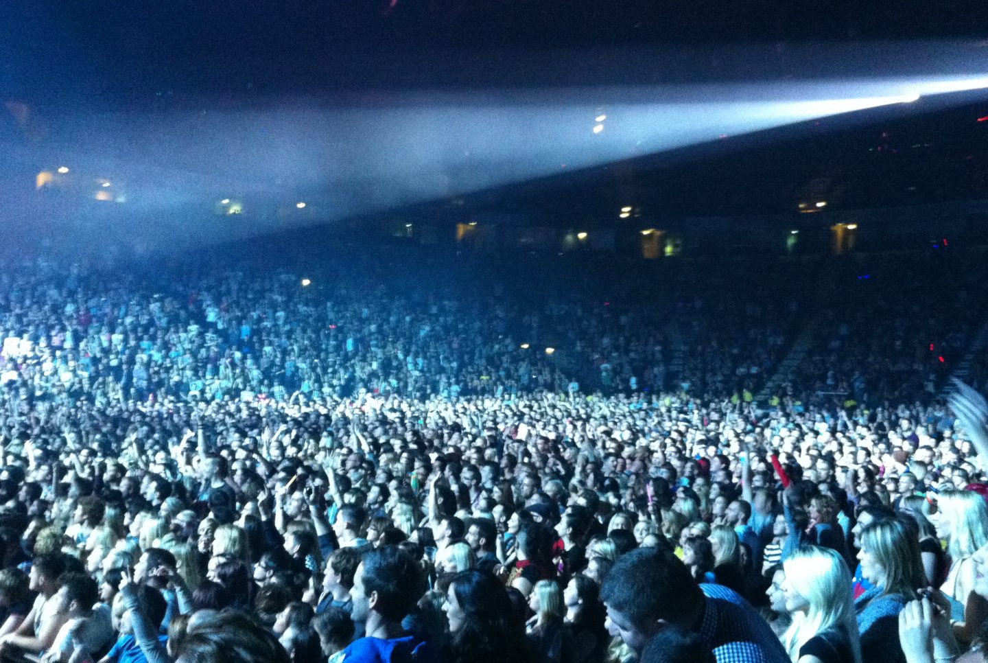 Britney crowd at the MEN