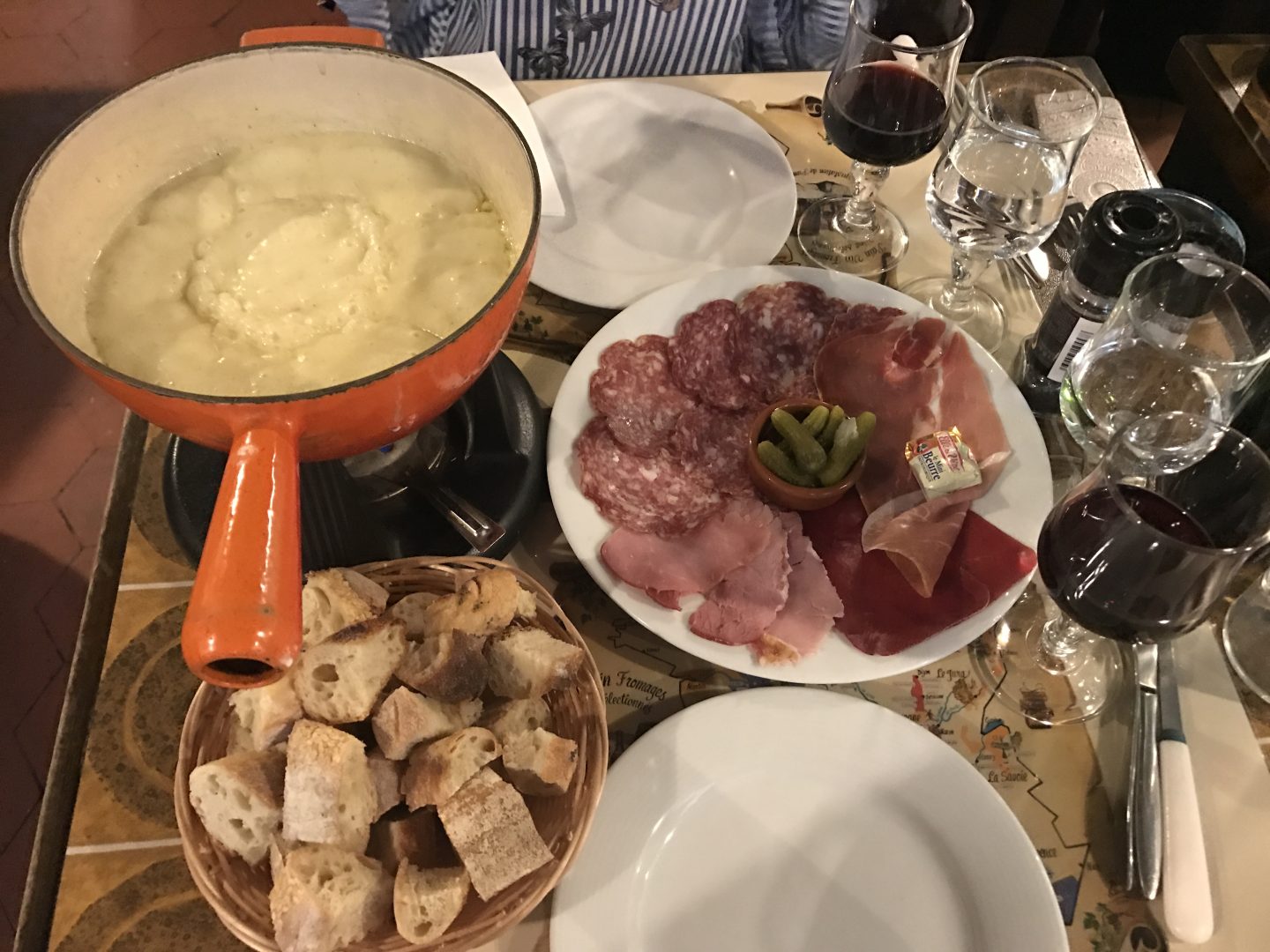 Dinner at Pain, Vin, Fromage