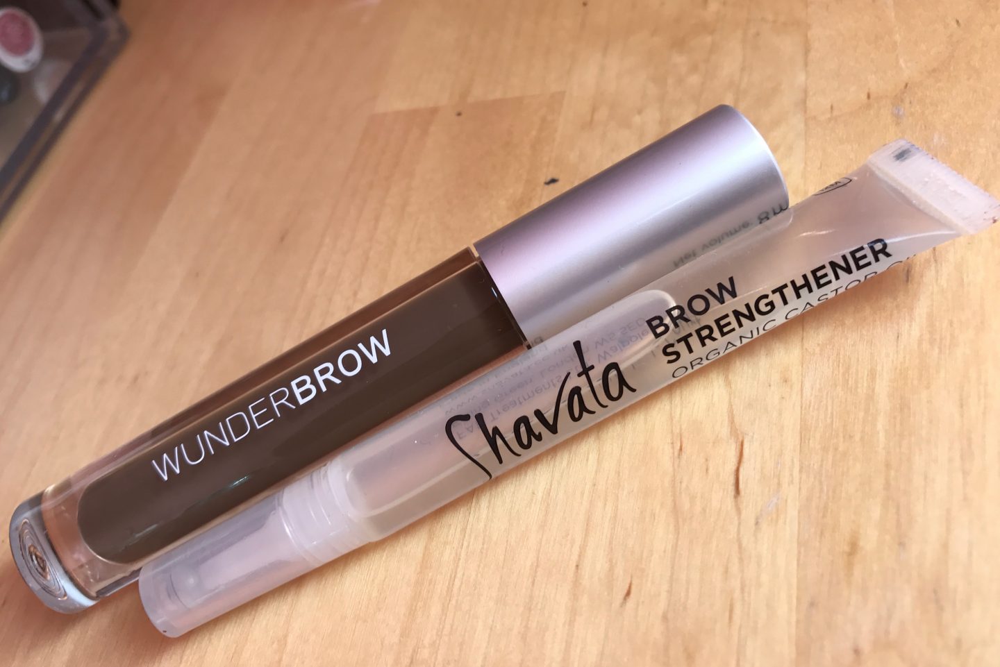 Wunderbrow and Shavata Brow Oil