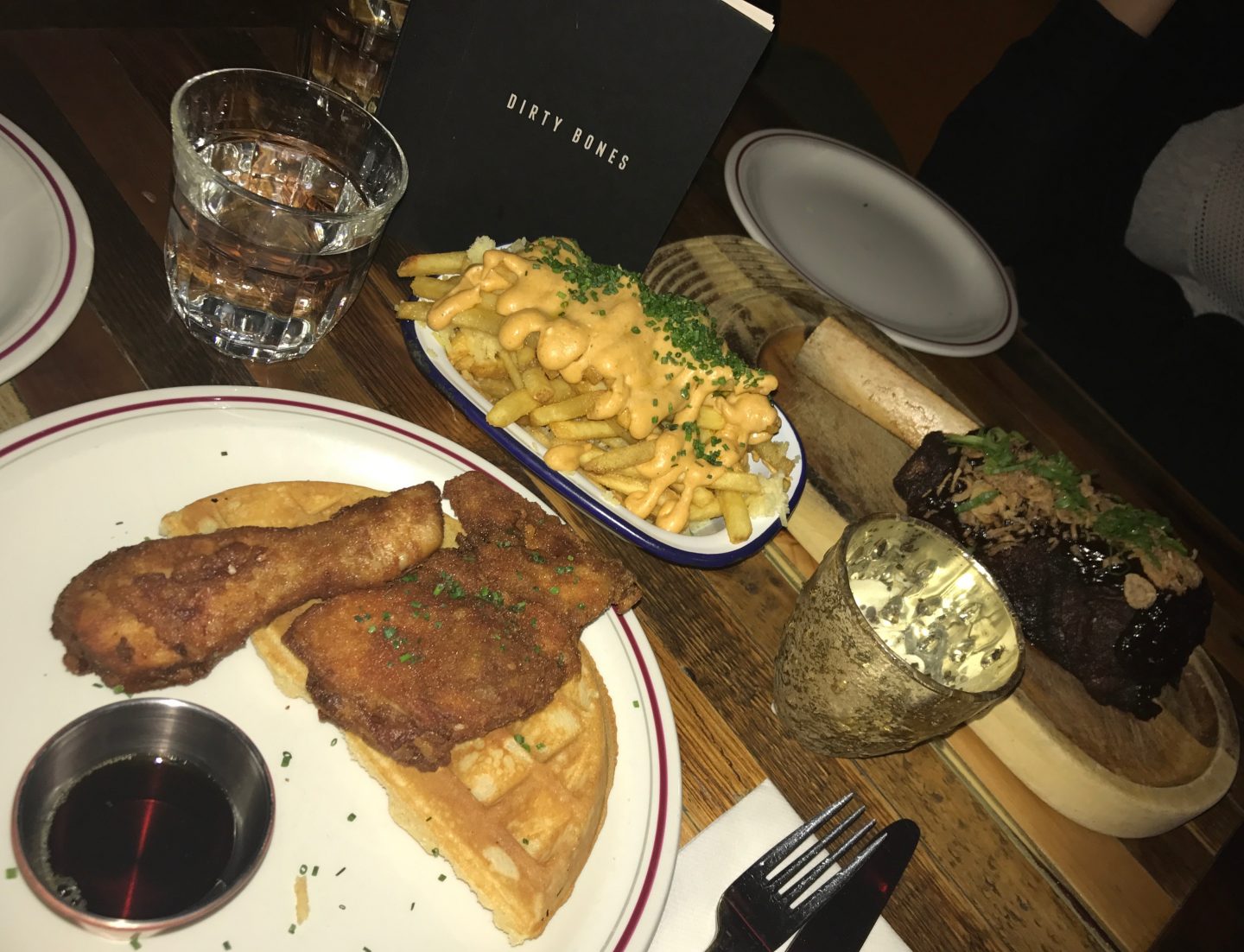 Dirty Bones Chicken and Waffles